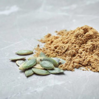 Foto av gresskarmel 4