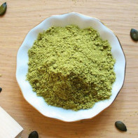 Foto av gresskarmel 3