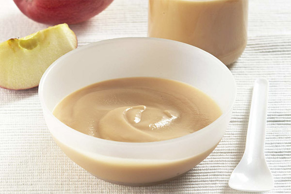 Apple puree