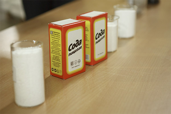 The use of baking soda