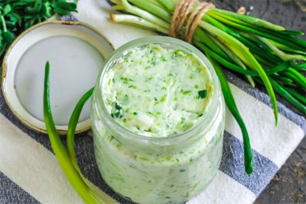 Sautéed rampson with bacon