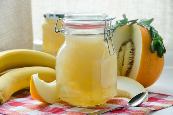 Postres de meló de plàtan