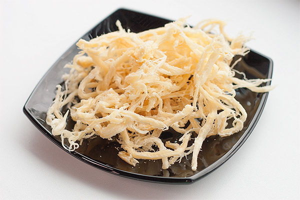 Els avantatges i els perjudicis del calamar sec