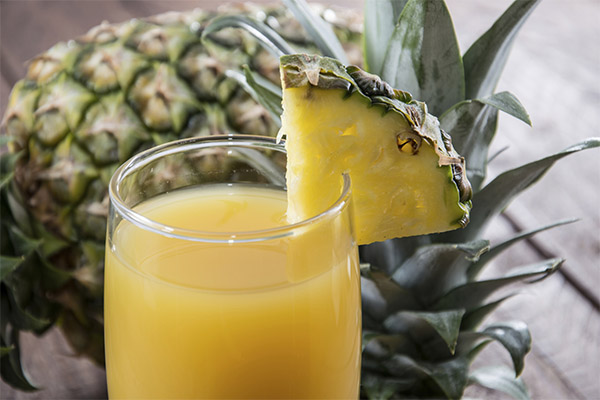 Ananas juice i medisin