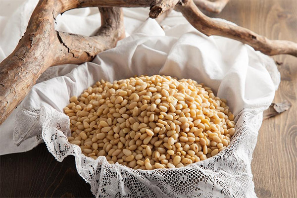 Emmagatzematge de pinyons pelats