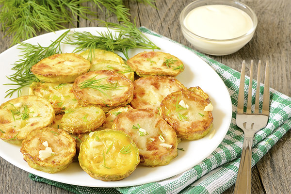 Er stekte zucchini nyttige?