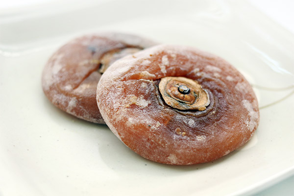 Tørket persimmon i medisin