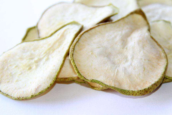 Tørkede pærer i medisin