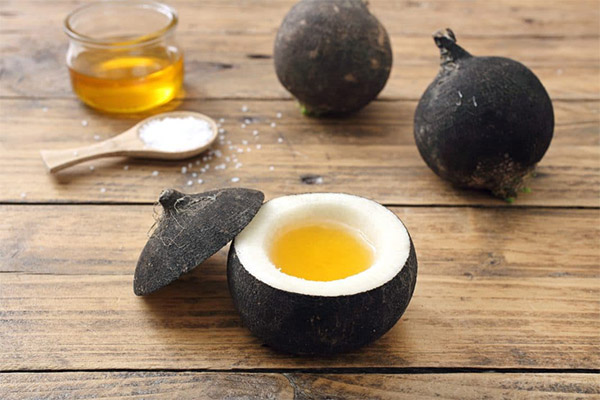 Svart reddik i medisin