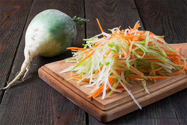 Hva kan tilberedes fra grønn reddik