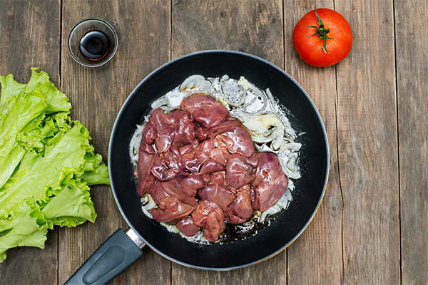 Hvordan steke kyllinglever