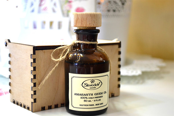 Nyttige egenskaper av amarantholje