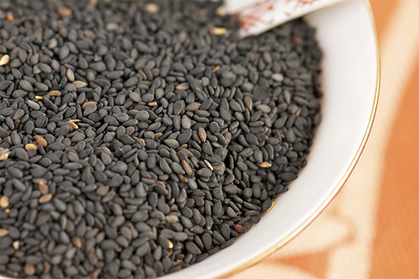 Svart sesam i matlaging