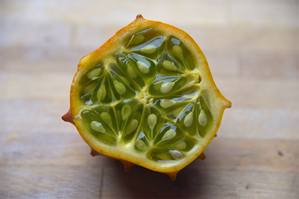 Bruken av Kiwano i kosmetologi